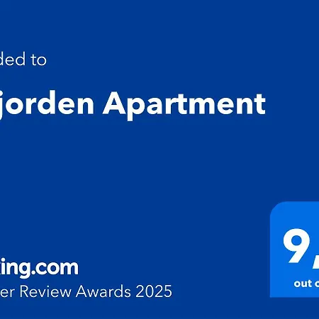 شقة Oyjorden